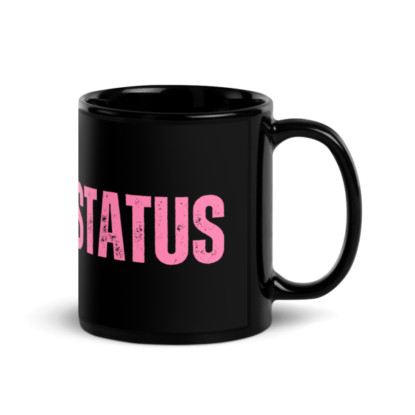 Global Status ™ Black Glossy Mug