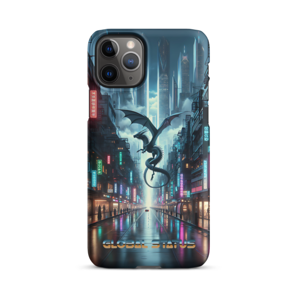 Global Status ™ "Night Dragon" Snap case for iPhone® - Image 2