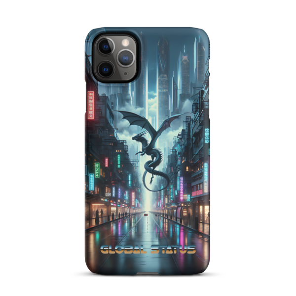 Global Status ™ "Night Dragon" Snap case for iPhone® - Image 3