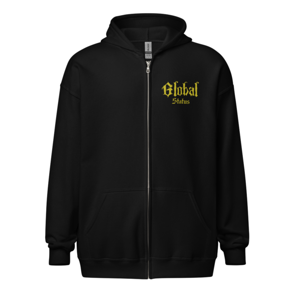 Global Status Men’s Black Hoodie –Council of Crowns